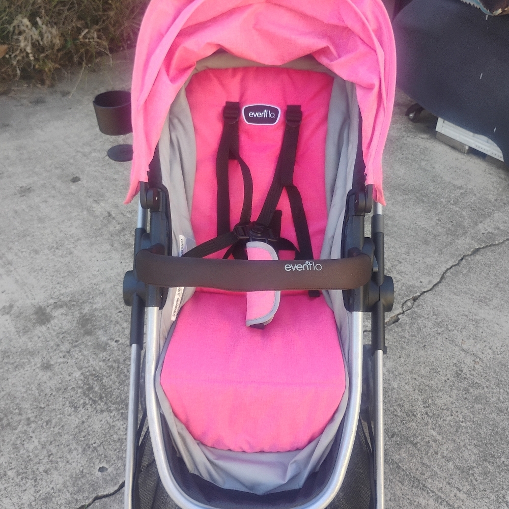 Evenflo Pink and Gray Stroller
